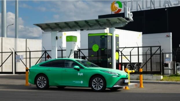 تالين تطلق أولى سيارات الهيدروجين الخضراء في دول البلطيق بالتعاون مع بولت