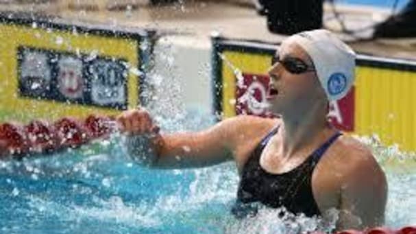 رقم قياسي جديد للسباحة الاميركية كاتي ليديكي