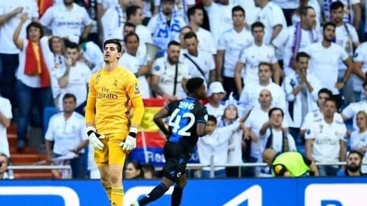 زيدان: لهذا السبب أخرجت كورتوا من المباراة