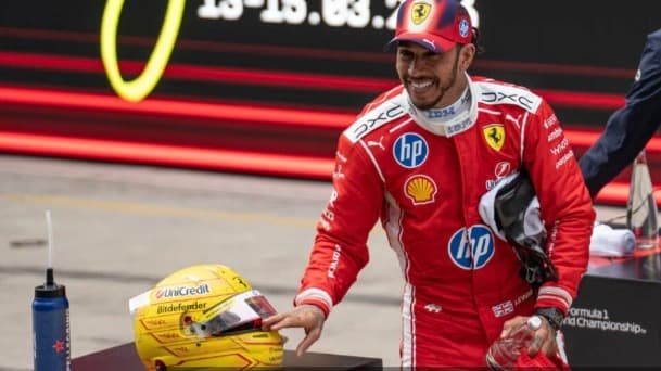 هاميلتون يستعيد حيويته مع فيراري