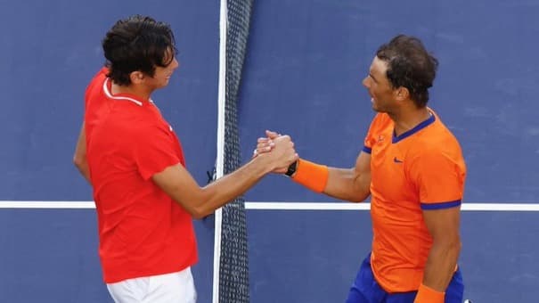 نادال يقدم التهاني لفريتز