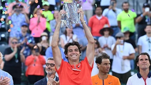 فريتز يُنهي سلسلة انتصارات نادال ويحرز لقب إنديان ويلز