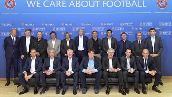 زيدان يلتقي انشيلوتي وبينيتيز