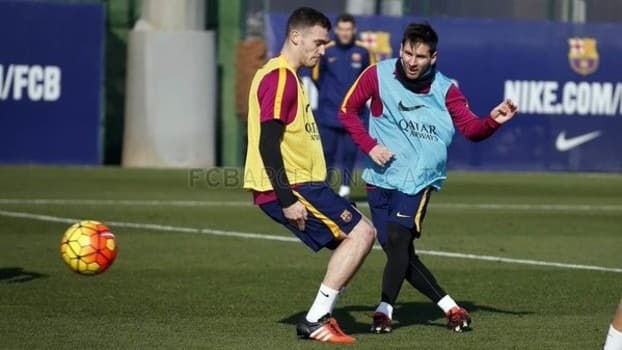 تدريبات برشلونة تشهد عودة ميسي استعداداً لـ فالنسيا