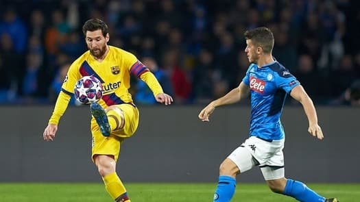 ارقام هامة عن ميسي قبل مواجهة نابولي في دوري الابطال