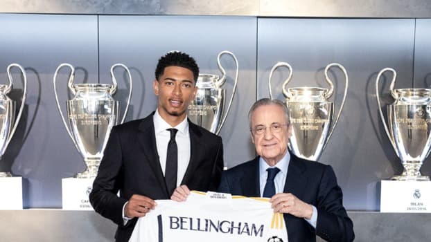 بيلينغهام سيرتدي رقم زيدان مع ريال مدريد