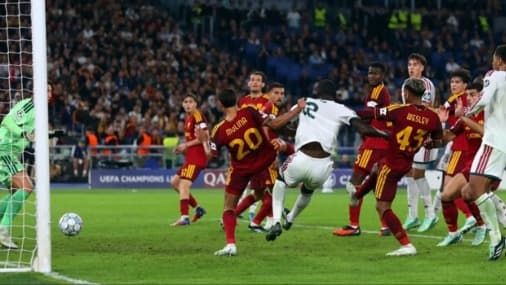 اهم مجريات المباراة بين روما وريال مدريد