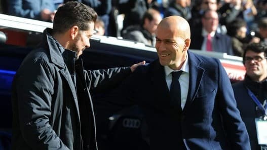 التشكيلة التي يمكن ان يلعب بها كل من زيدان وسيميوني في الديربي